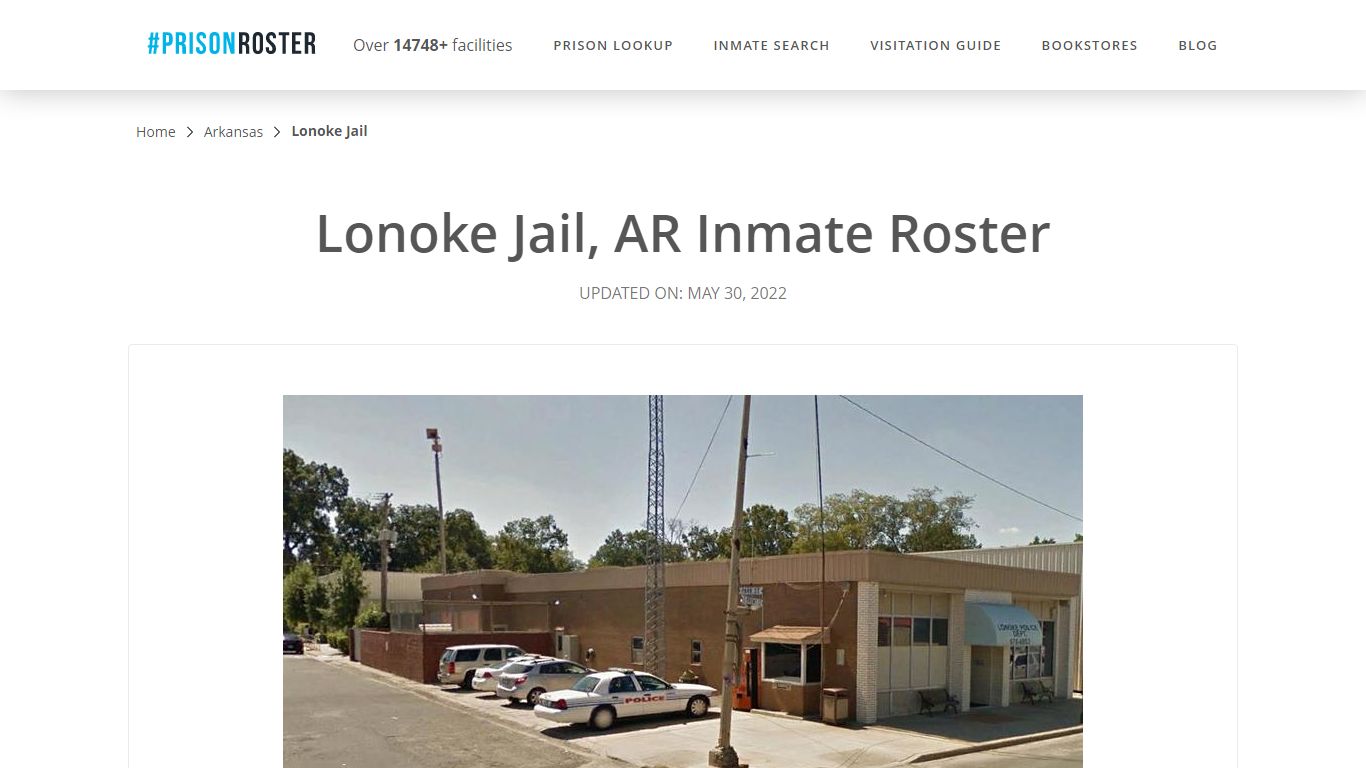 Lonoke Jail, AR Inmate Roster